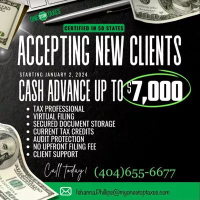 Phillips financial/ one stop taxes