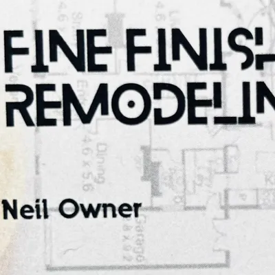 Fine Finish Remodeling