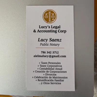Lucy’s legal & Accounting Corp