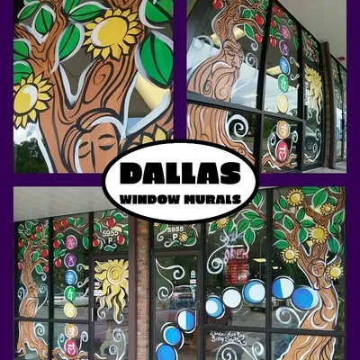 Dallas Window Murals