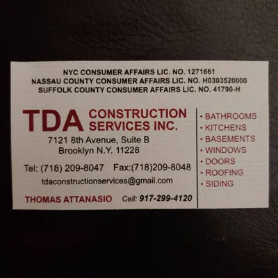 TDA Construction Services, Inc.