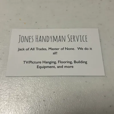 Jones handyman service