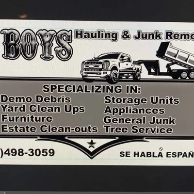 G-boyz junk removal and clean ups