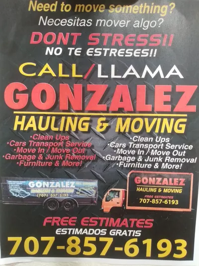 gonzalez hauling and moving