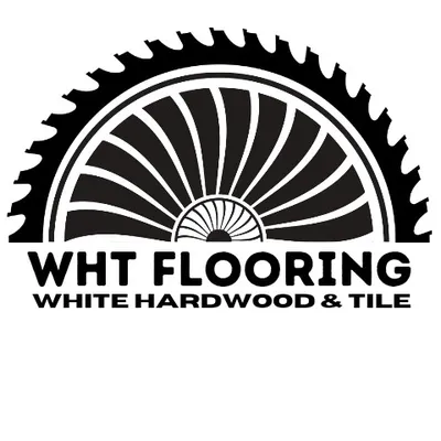 White Hardwood & Tile Flooring
