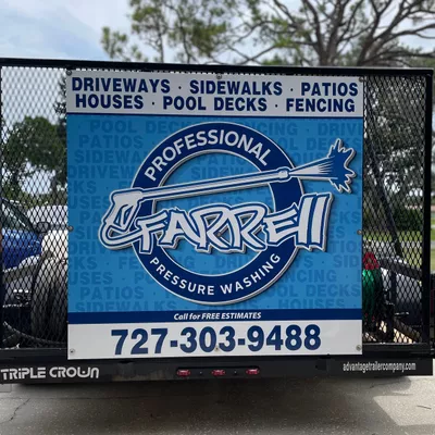 Farrell Professional pressure washing
