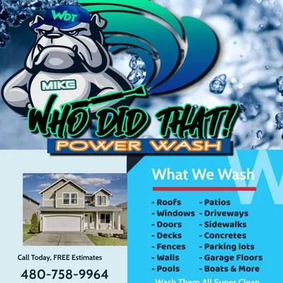 Who Did That Pressure Washing