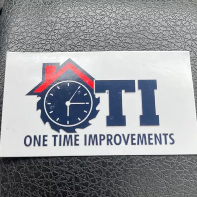 One Time Improvements