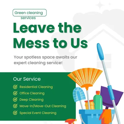 Green pressure washing & gutter cleaning
