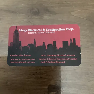 Kings Electrical & construction Corp