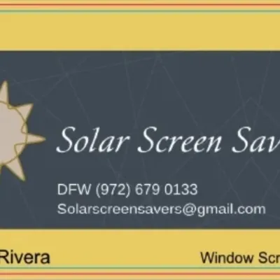 Solar Screen Savers