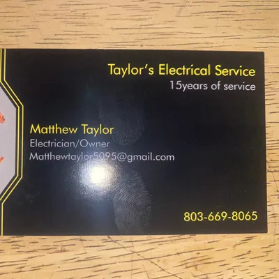 Taylor’s Electrical service