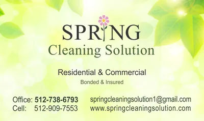 Spring Cleaning Solution