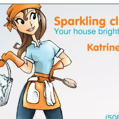 k & A Sparkling clean house