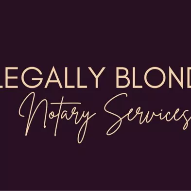 Legally Blonde Notary