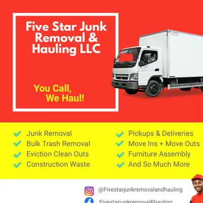 Five Star Junk Removal And Hauling LLC