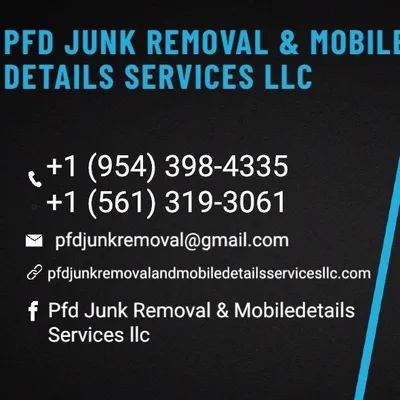 PFD Junk Removal & Mobile Details Services LLC