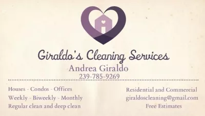 Giraldo's cleaning services