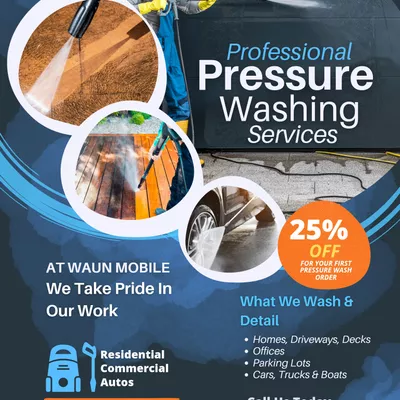 WAUN PRESSURE WASHING