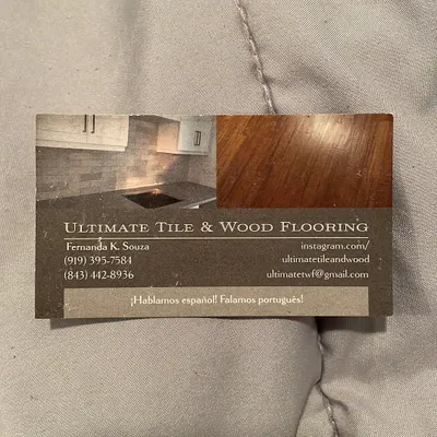 Ultimate tile and wood Flooring