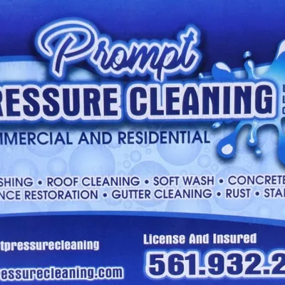 Prompt Pressure Cleaning
