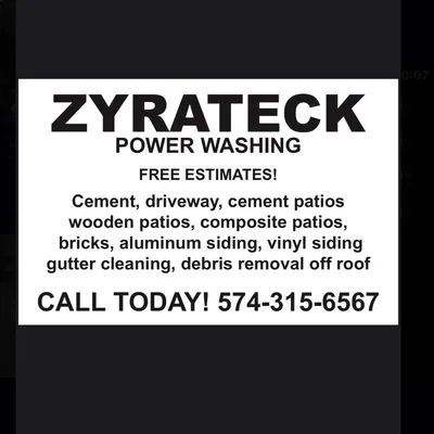ZYRATECK POWER WASHING