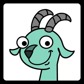 The Minty Goat Mowing