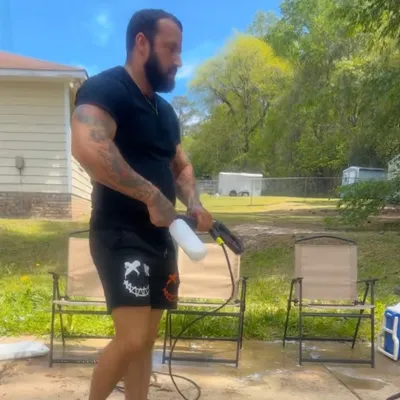 Thin Blue Line Pressure Washing