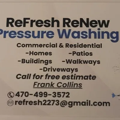 RefreshRenew Pressure Washing