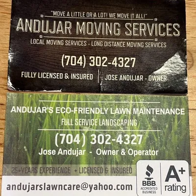 Andujars lawn And Moving Services.