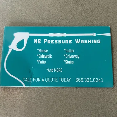 N8 pressure washing