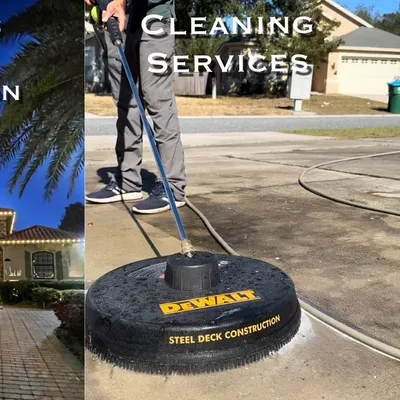 Pressure washing