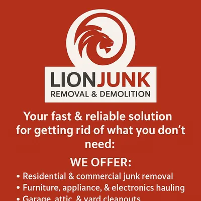 Lion junk removal & demolition
