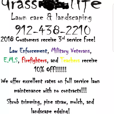 Grass Life Lawn Care And Landscaping llc