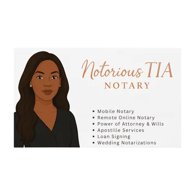 Notorious T.I.A Notary LLC