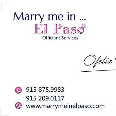 Marry Me In El Paso