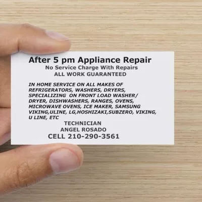 After 5 PM Appliance Repair