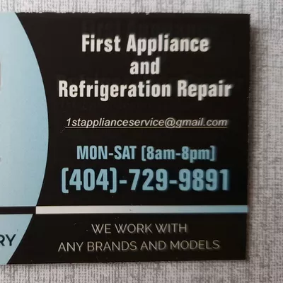 First appliance and Refrigeration repair