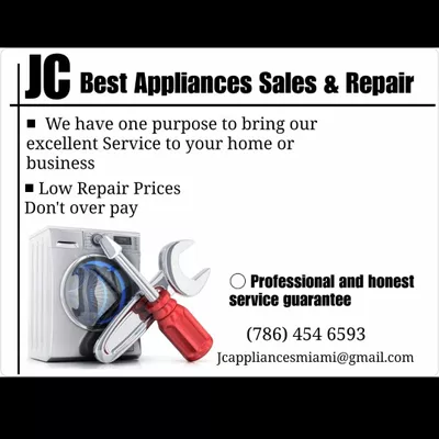 Jc Best Appliances Sales & repair.