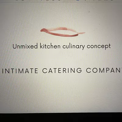 Unmixed kitchen culinary concept