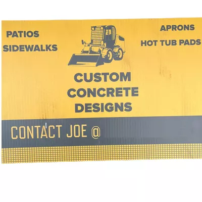 Custom concrete designs