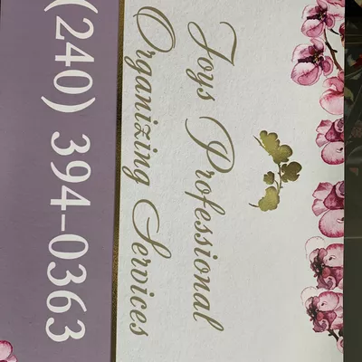 Joy’s Professional Organizing Services