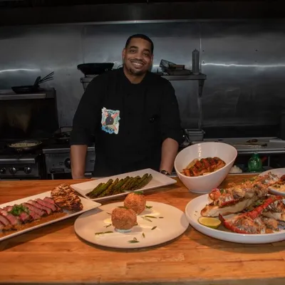 Cooking with chef meech