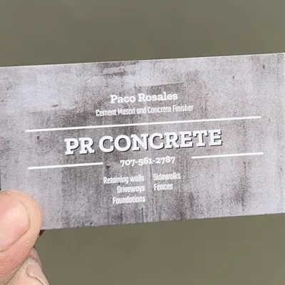 PR concrete