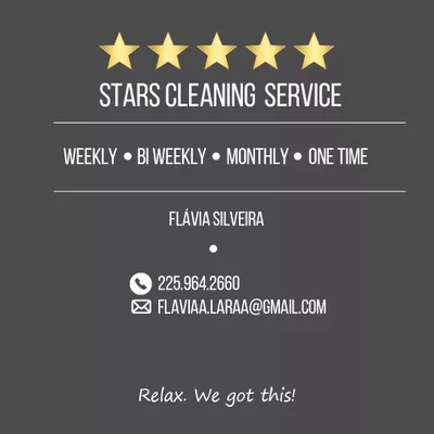 Five stars cleaning service