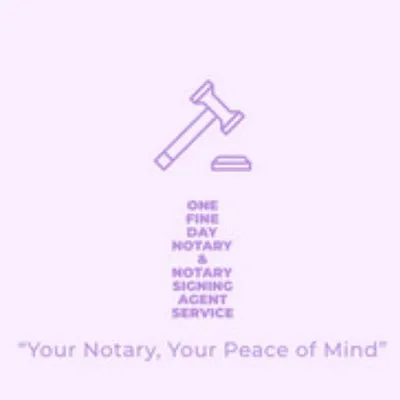 One Fine Day Weddings & Events & Notary Agent