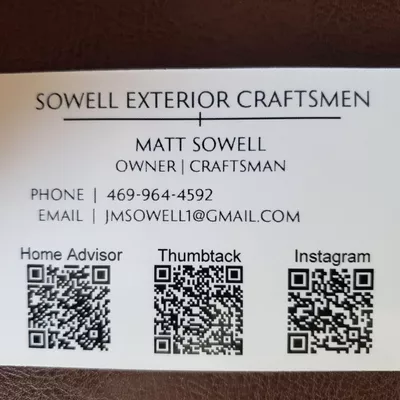 Sowell Exterior Craftsmen