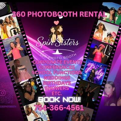 SpinSisters360PhotoBooth & M² Executive Headshots