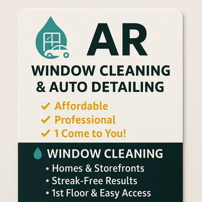 AR window cleaning