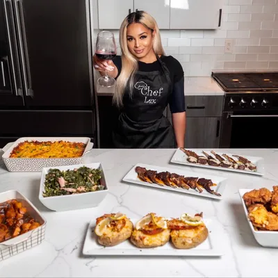 Chef Lexx eats